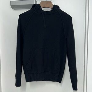 **SOLD** Goodfellow & Co. Men’s Medium Black Sweater-Hoodie w/Kangaroo Pocket